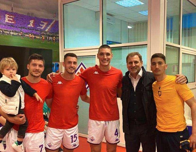 Sampdoria, a Firenze lo staff Serbia con Zivkovic incontra Djuricic