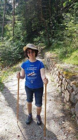 "Bevo e scatto per la Samp": Gaia in Trentino con i colori più belli del mondo