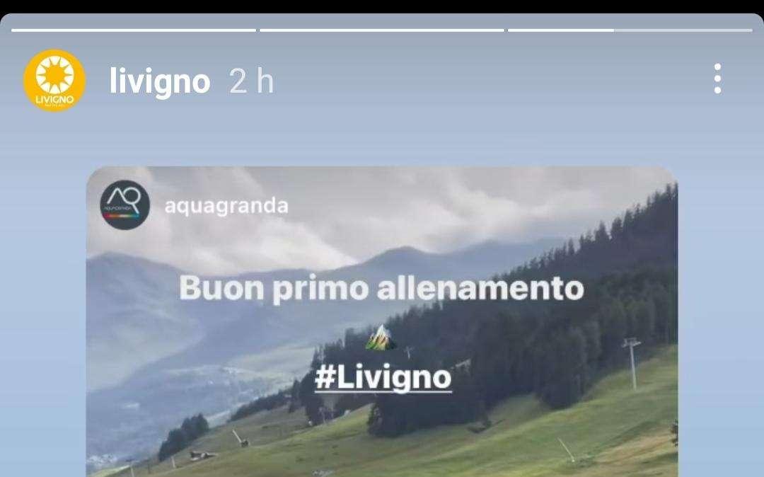 Ritiro Sampdoria, il benvenuto del centro Aquagranda di Livigno