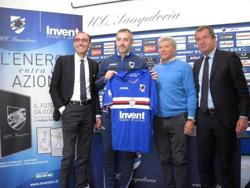 Conferenza Invent, Bortoletto: "Un orgoglio essere main sponsor della Samp, è stata anche una scelta di cuore"