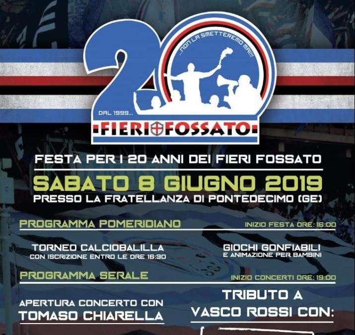 Oggi festa 20 anni Fieri Fossato: il programma