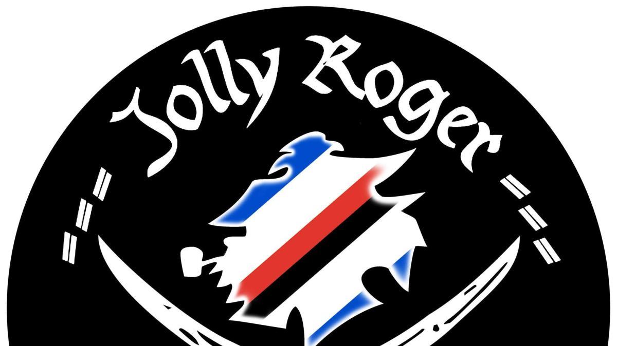 Tifosi Sampdoria, festa Jolly Roger con Bosotin, Nicolini e L. Pellegrini