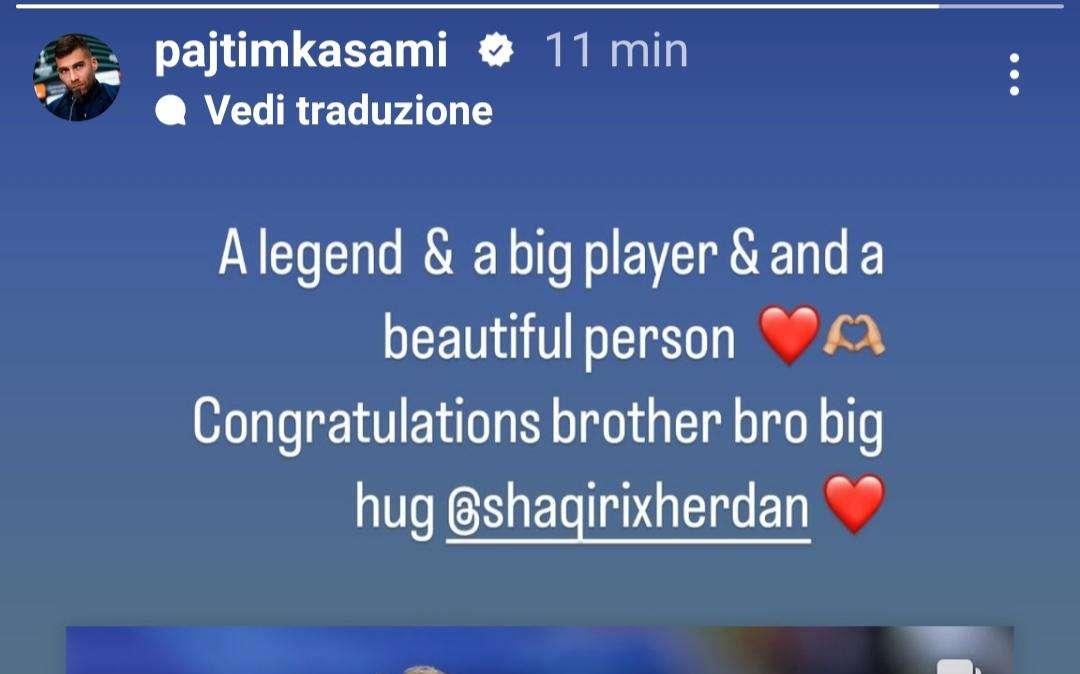 Sampdoria social, Shaqiri lascia la Svizzera. Il commento di Kasami