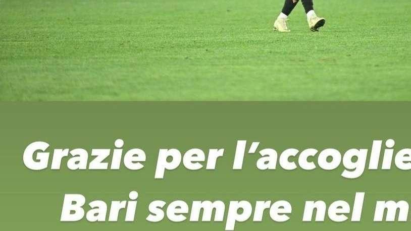 Sampdoria, Benedetti: "Grazie per l'accoglienza Bari"