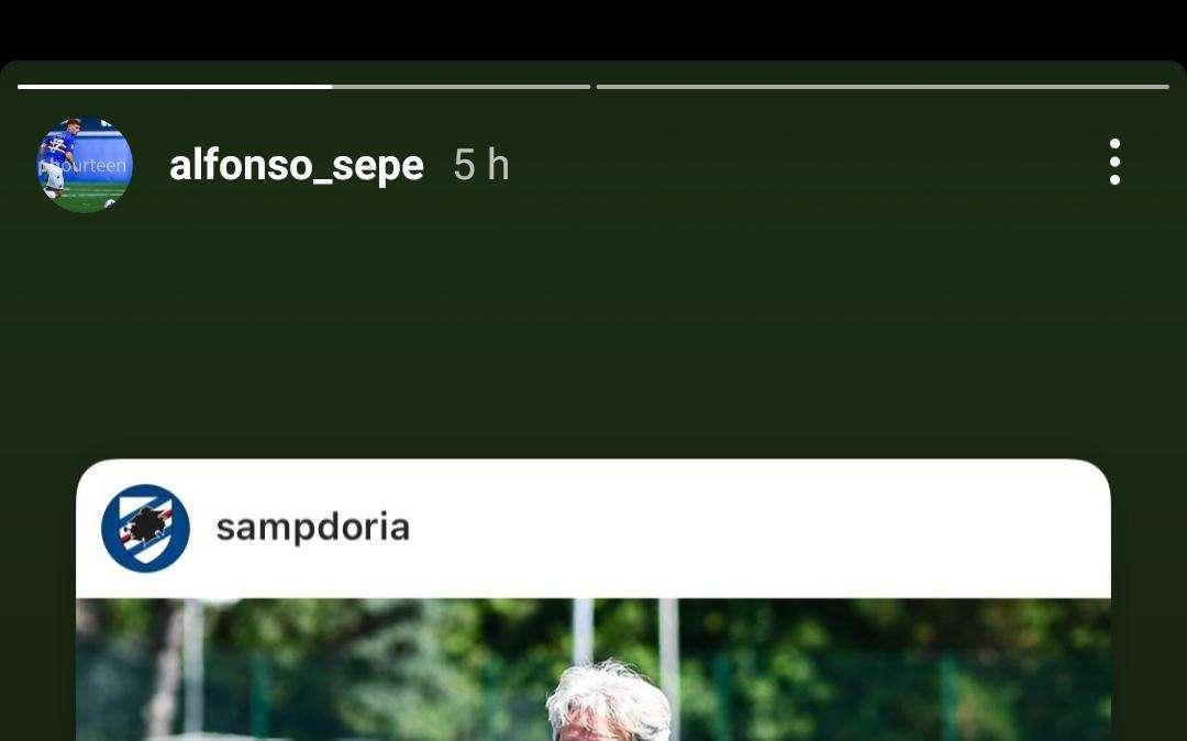 Sampdoria Primavera ai play-off, la gioia di Sepe sui social 