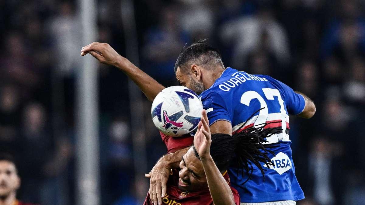 Sampdoria - Roma (0-1): decide un rigore ad inizio gara