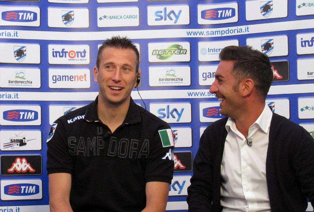 BARDONECCHIA LIVE - PHOTOGALLERY: Gastaldello e Gavazzi ospiti del Samp Village e allenamento pomeridiano