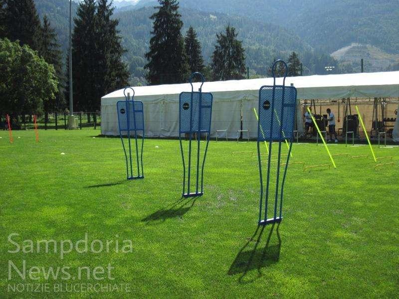 PINZOLO LIVE - Domenica di lavoro per i blucerchiati a Pinzolo
