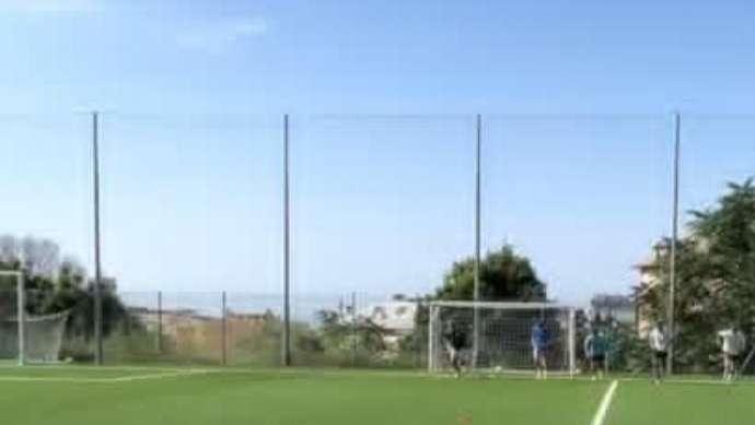 Sampdoria, Giordano e F. Conti in allenamento per preparare la stagione