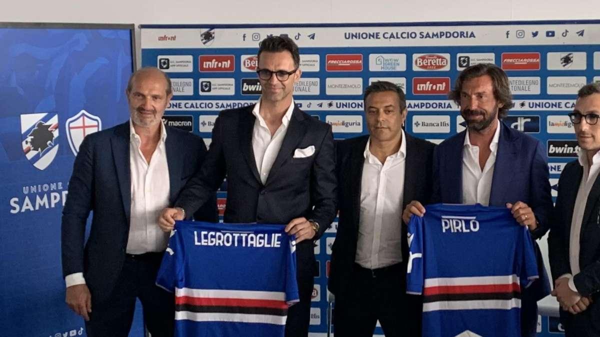 Sampdoria, Legrottaglie: "Progetto in fase iniziale. Pirlo può solo che migliorare"