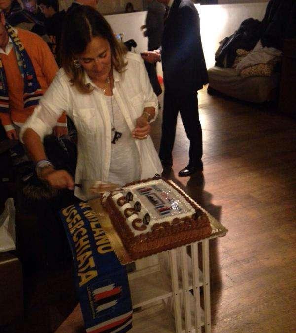 Festa La Milano Blucerchiata, F. Mantovani: “Abbiamo ricordato con Pari e Pellegrini dei bei momenti, ci commuoviamo ancora per mio padre”