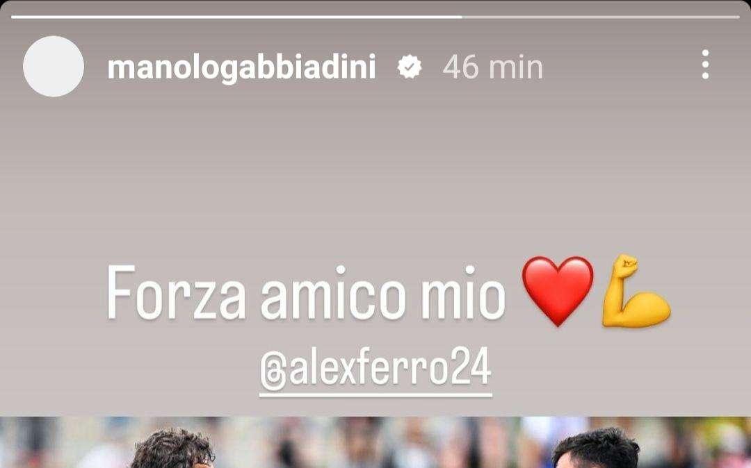 Infortunio Ferrari, l'ex Sampdoria Gabbiadini: "Forza amico mio"