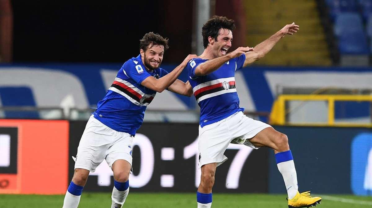 Augello: "Ci tenevo a fare un assist a Quagliarella e ci sono riuscito"