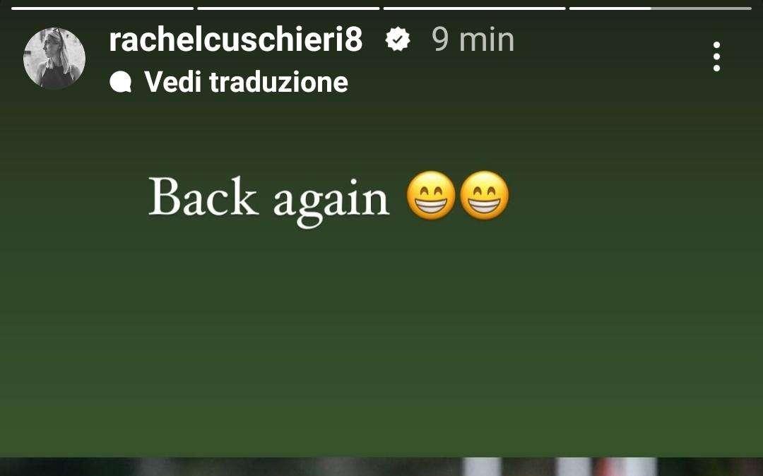 Sampdoria Women, sui social il rientro agli allenamenti di Cuschieri