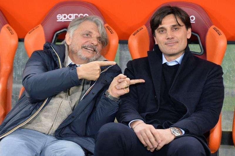 Ferrero: "Montella non è stato l’allenatore ideale per noi. Mihajlovic lo risceglierei altre cento volte"