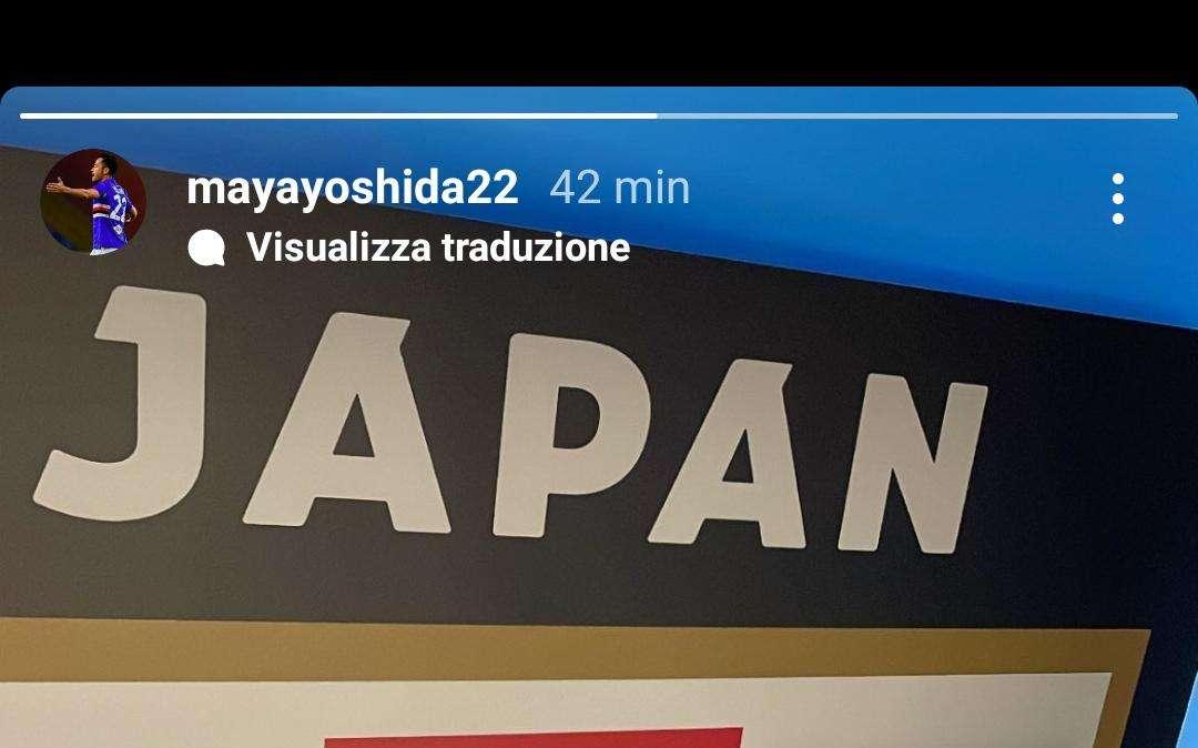 Sampdoria, Yoshida con il Giappone: la carica verso Paraguay e Brasile: "Ci siamo!"