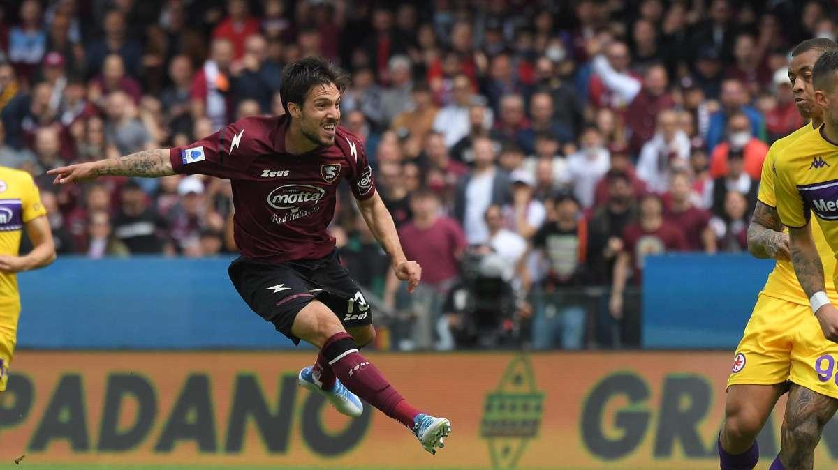 Salernitana, Bonazzoli ancora in goal, Verdi: "E' come se avessi fatto goal io"