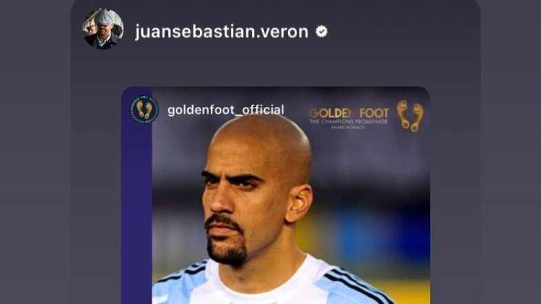 Golden Foot Awards: ex Sampdoria Veron sarà premiato come Legend