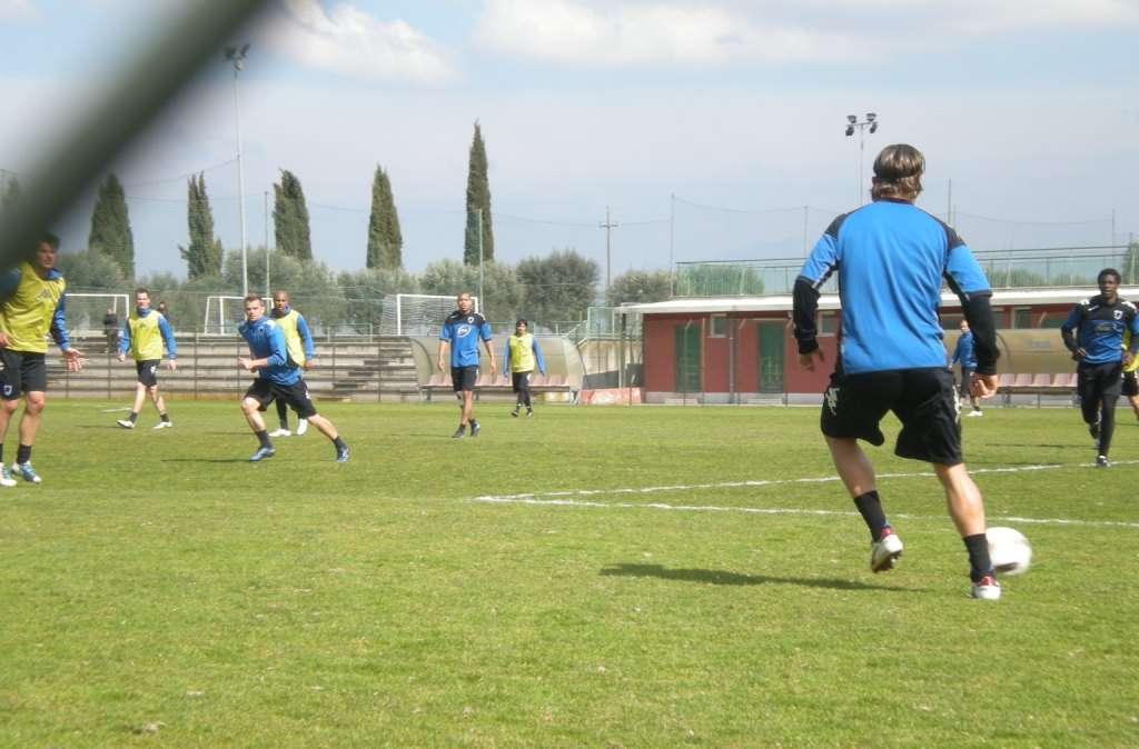 Samp alla Borghesiana: Ziegler in azione