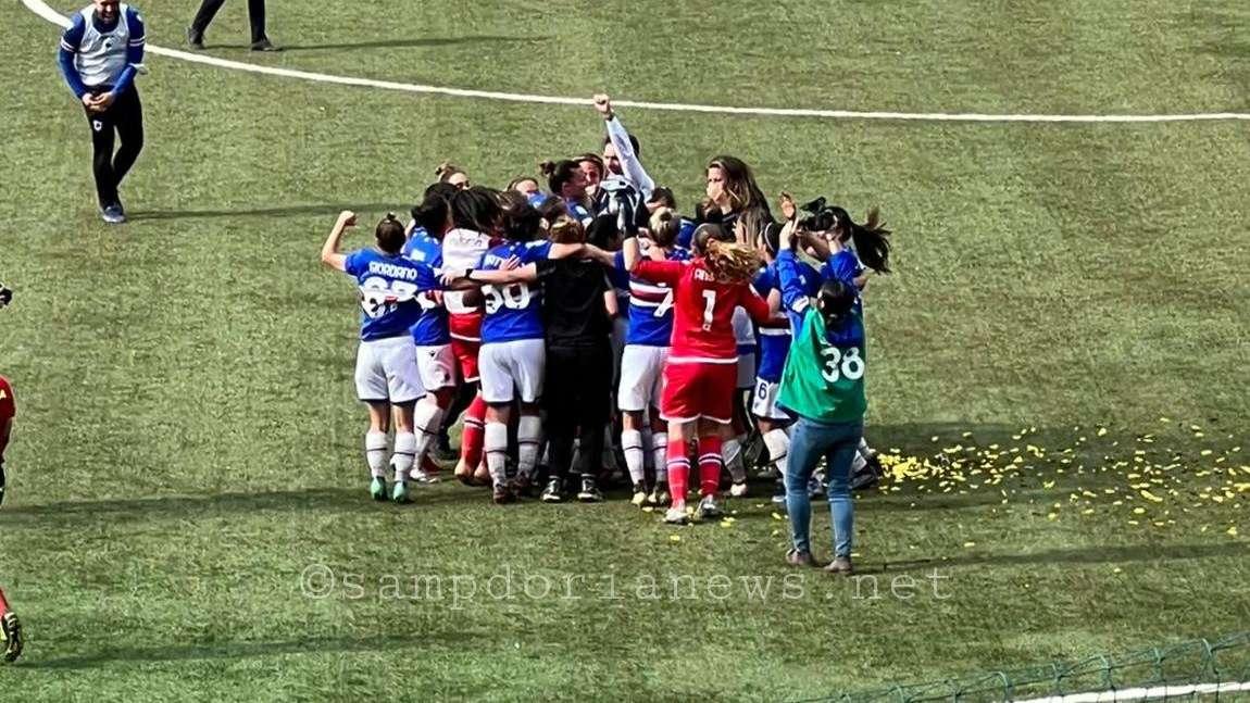 Sampdoria Women chiude in bellezza alla Sciorba: Napoli battuto 2-0