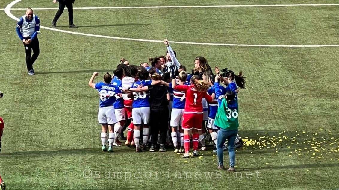 Sampdoria Women - Fiorentina, domani alla Sciorba ingresso libero