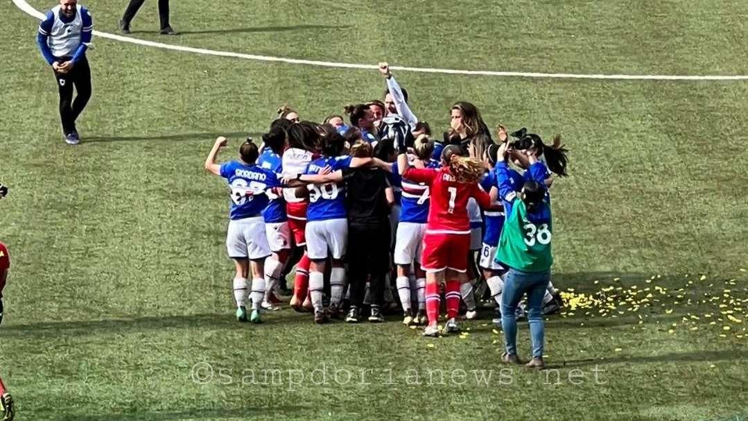 Sampdoria Women, date e orari dalla 6^ alla 9^ giornata di campionato