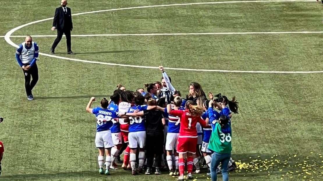 Sampdoria Women, Mango: "Nostra famiglia ha dimostrato ancora una volta il suo valore"