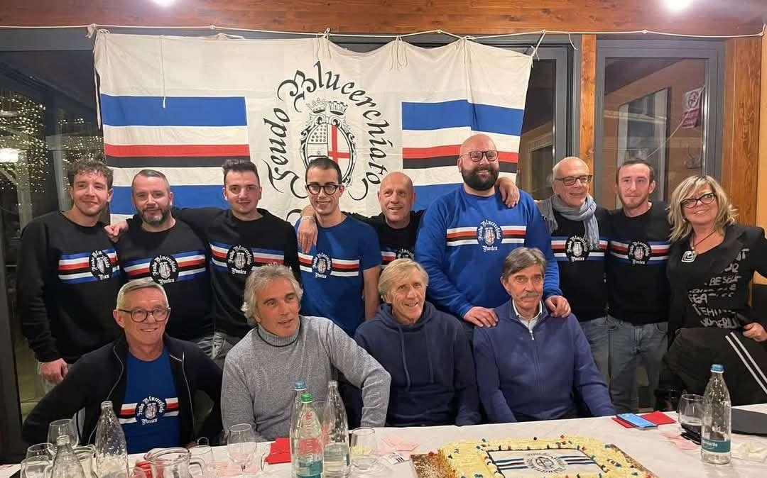 Sampdoria Club Pontedecimo, serata con Nicolini, Pellegrini e Baldari