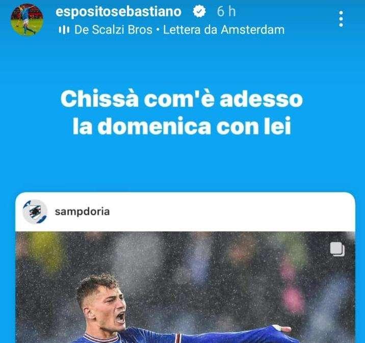 Social Sampdoria, anche Esposito cita Lettera da Amsterdam