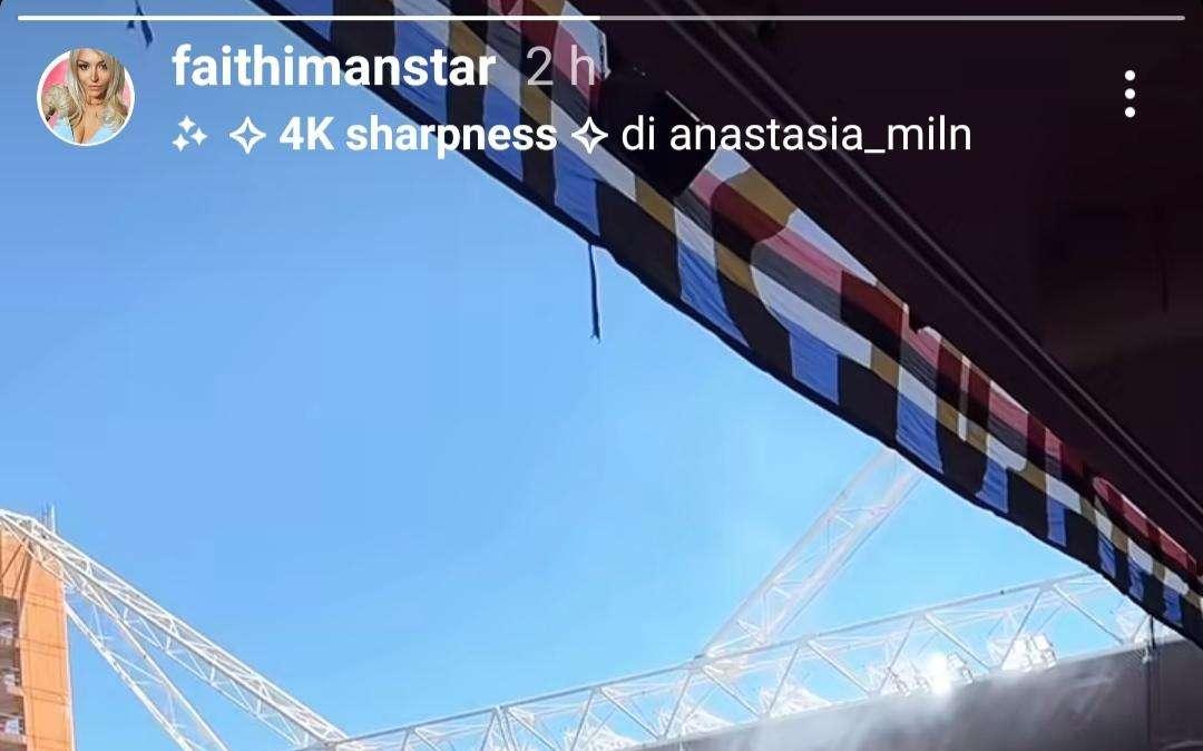Sampdoria - Sudtirol: in tribuna Federica Boccardo, compagna di Audero