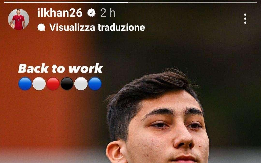 Sampdoria, a Bogliasco rientra Ilkhan: "Tornato a lavoro"