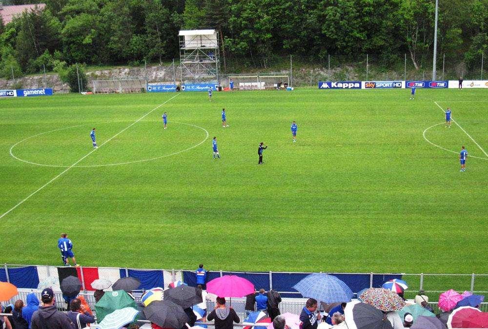 BARDONECCHIA LIVE - PHOTOGALLERY: Allenamento pomeridiano sotto la pioggia