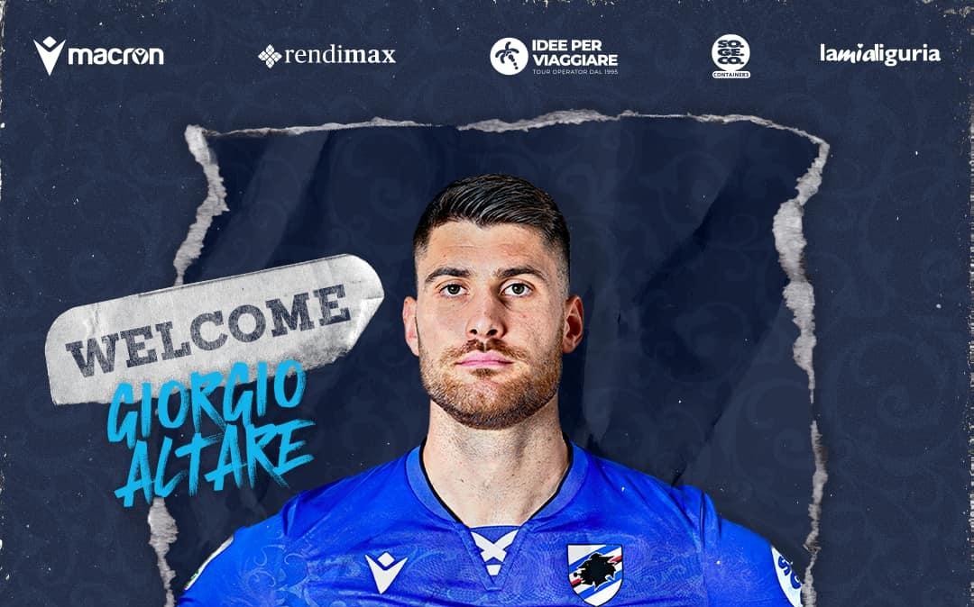 Altare saluta la Sampdoria: “Non vi scorderò mai. Un onore indossare questa maglia"