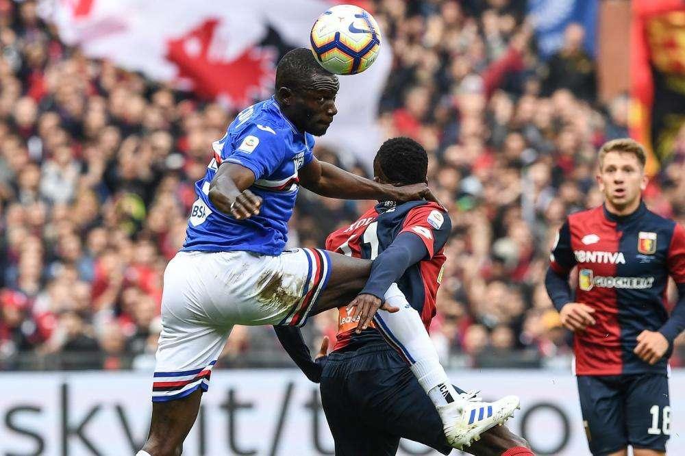 Colley: "Genova è blucerchiata. Siamo i re del derby "