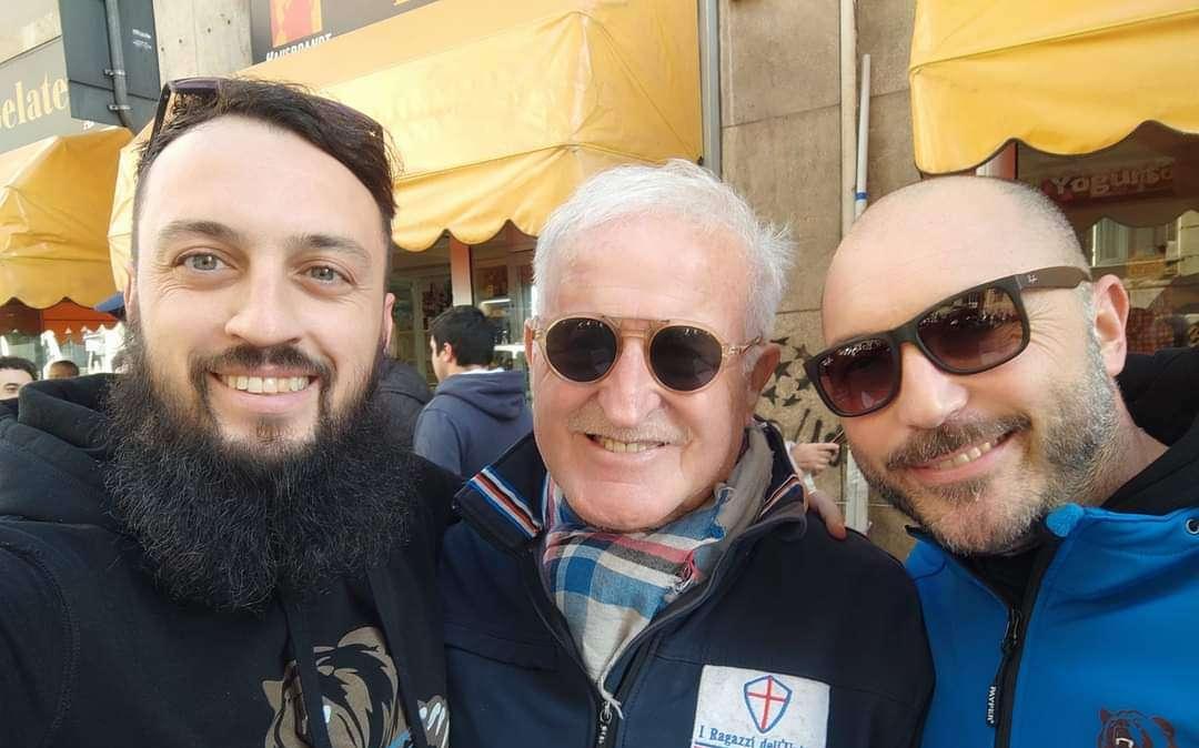 Sampdoria Club Sant'Olcese, Loris Boni presente al Ferraris