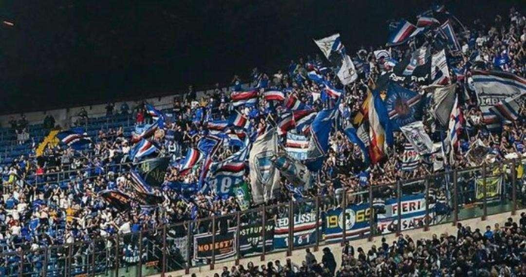 Social Sampdoria, il ringraziamento ai tifosi presenti al Meazza