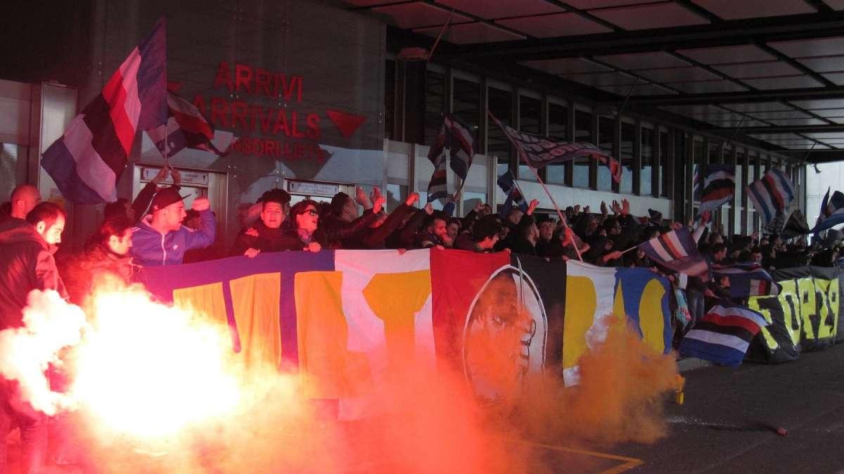 Verso Palermo - Sampdoria, la Sud: "Giovedì 16 maggio tutti all'aeroporto" 
