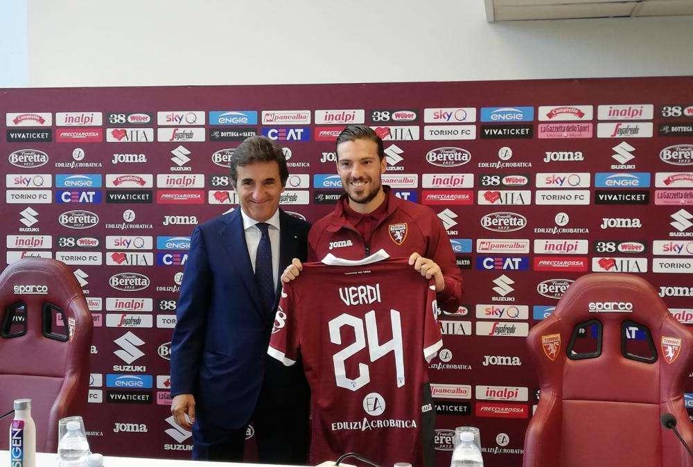 Verdi: "Cairo non ha mai mollato, so lo sforzo fatto per acquistarmi"