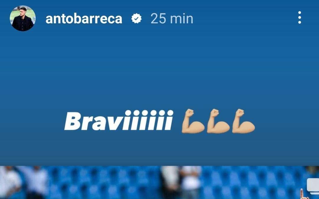 Sampdoria - Sudtirol, Barreca celebra il successo blucerchiato