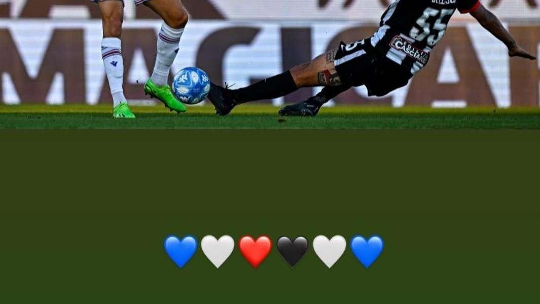 Sampdoria social, il cuore blucerchiato di Giordano