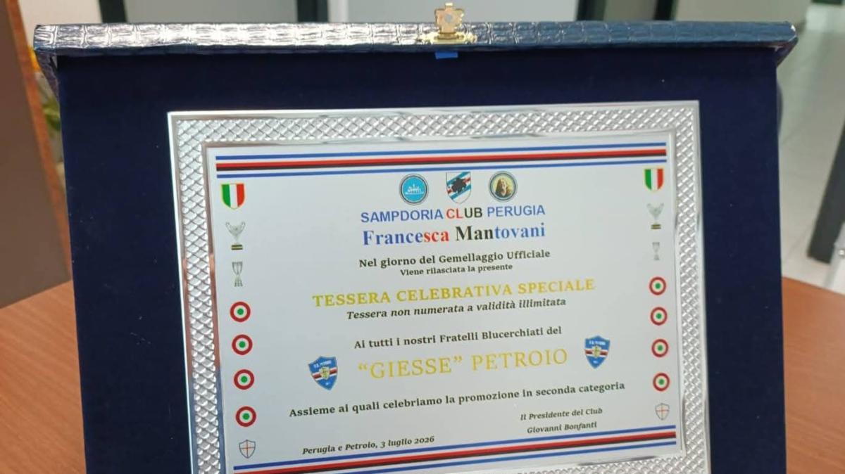 Sampdoria Club Perugia invitato alla promozione del GS Petroio