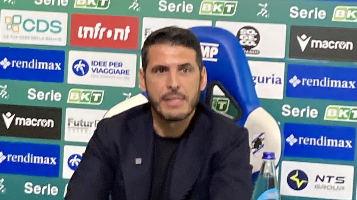 Sampdoria, Accardi: "Qualcosa non sta funzionando. Sono il primo responsabile"