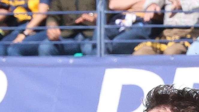 Bari - Sampdoria, al 36' Castrovilli calcia fuori dalla trequarti 