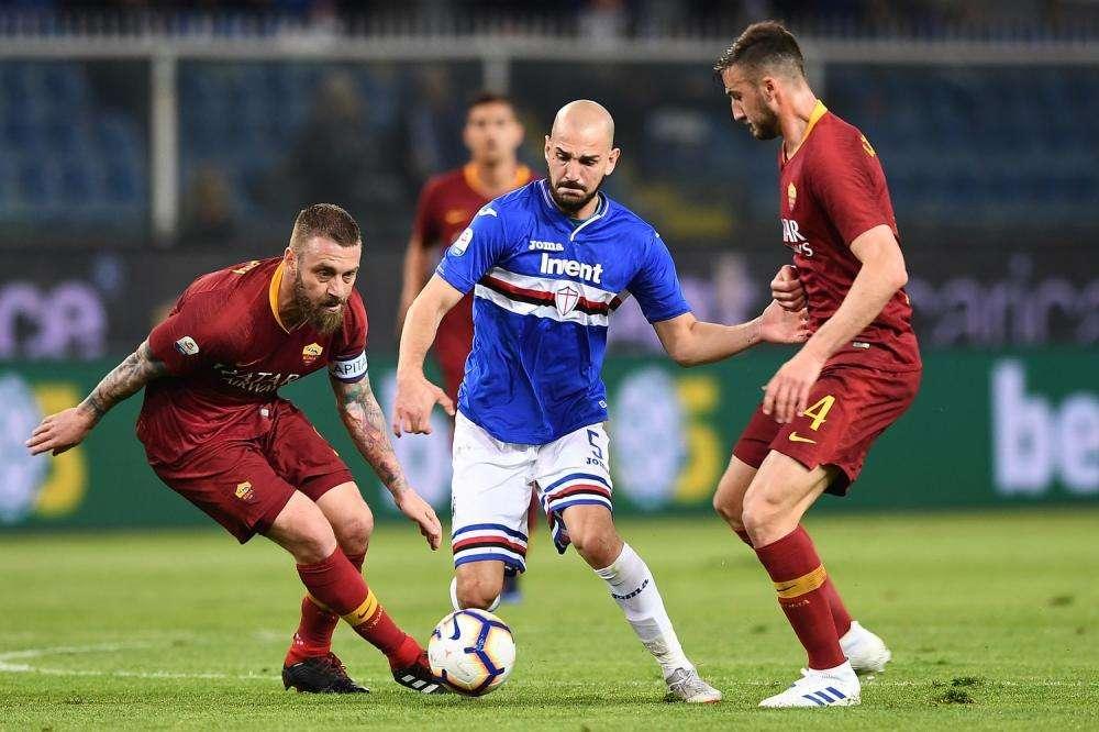 Sampdoria-Roma, il report statistico del match