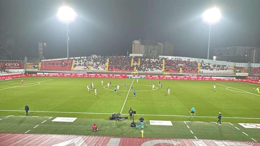 Mantova - Sampdoria, l'ex Ghilardi presente allo stadio 