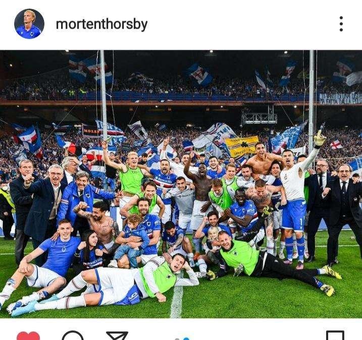 Sampdoria, tutta la gioia di Thorsby: "Emozioni indescrivibili"