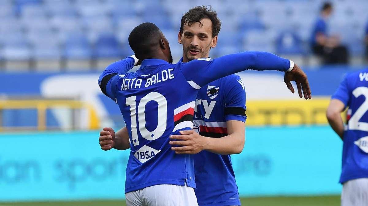 Keita: “Felice di aver dato il mio contributo. Forza Samp”