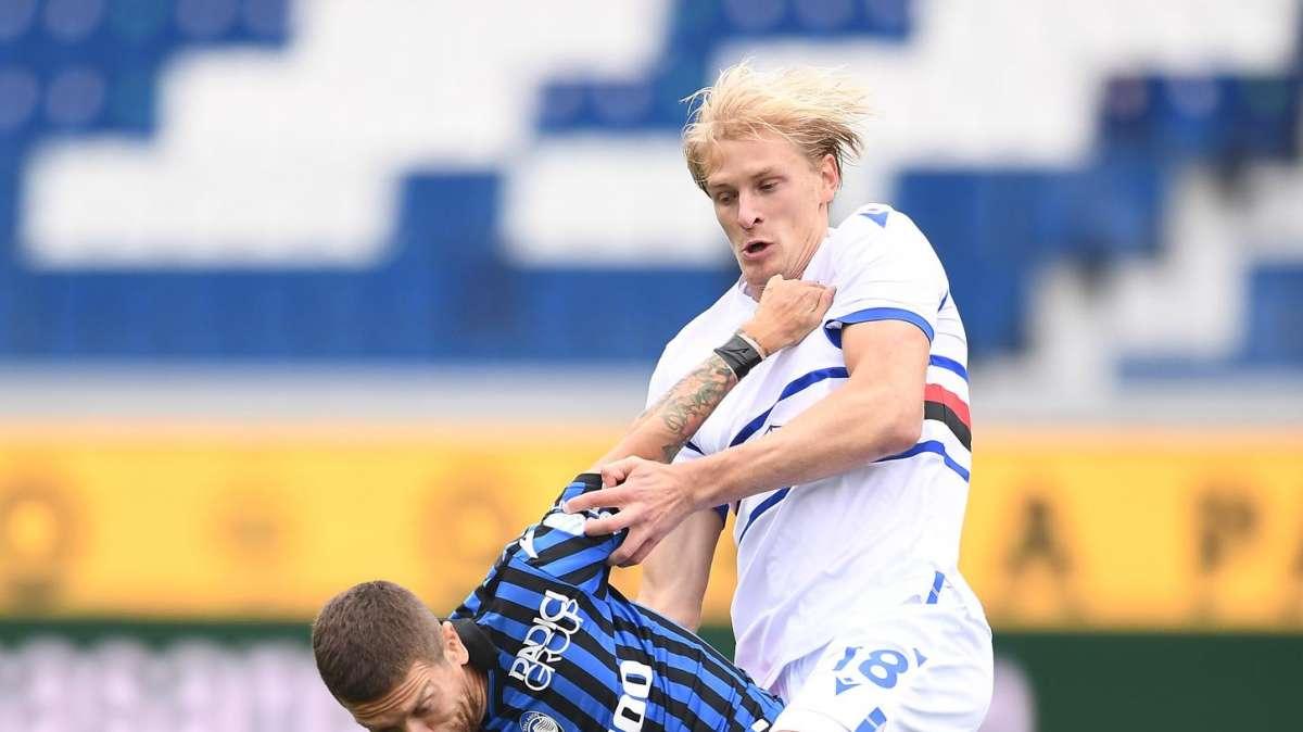 Thorsby: "Tre di fila, primo gol, esultanza terribile. Forza Samp!"