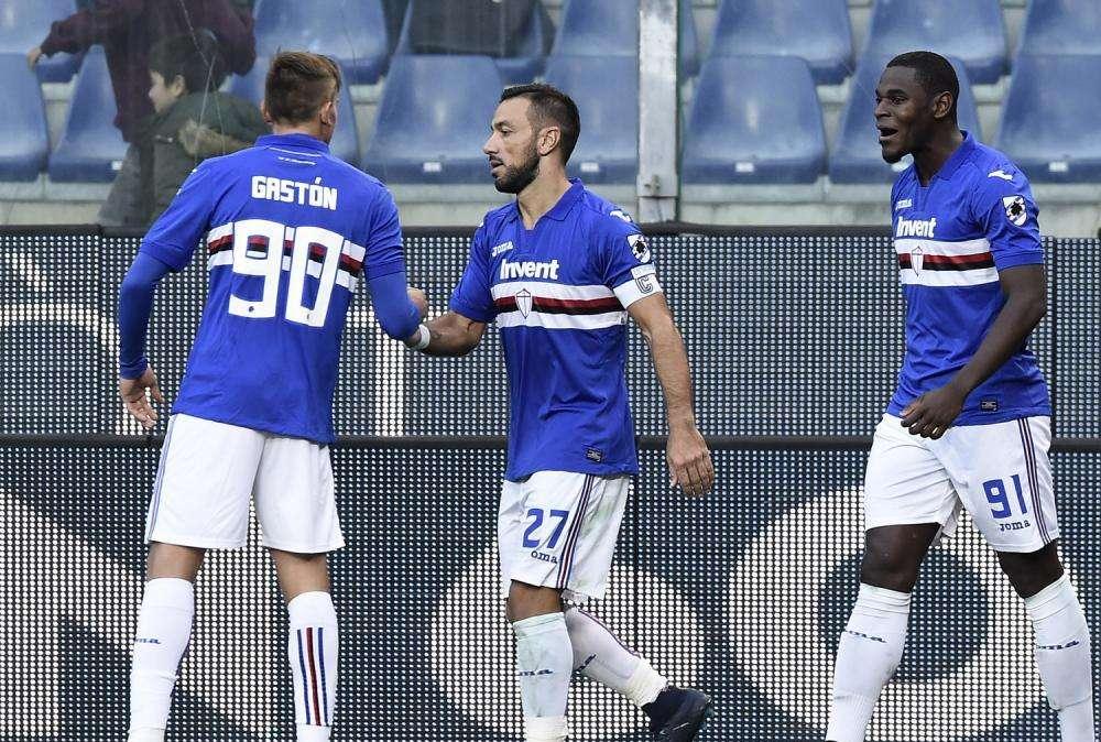 SAMPDORIA GONFIA LA RETE – Giampaolo suona la 6°sinfonia del Ferraris: Zapata devastante, Quagliarella leader