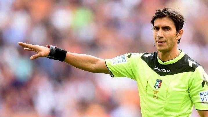 Bologna-Sampdoria sarà arbitrata da Calvarese